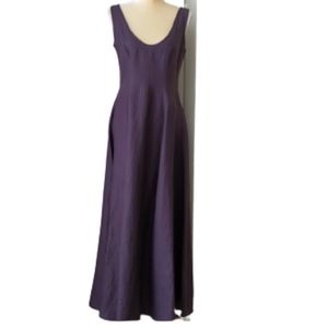 Vintage Morgane le Fay 100% Silk maxi dress